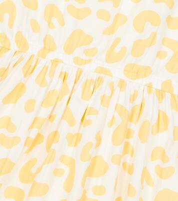 Idaho leopard-print cotton dress | Liewood
