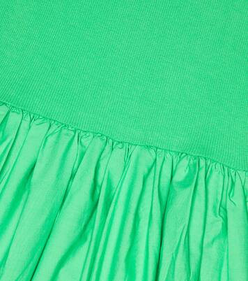 Cloudia ruffle-detail cotton dress | Molo