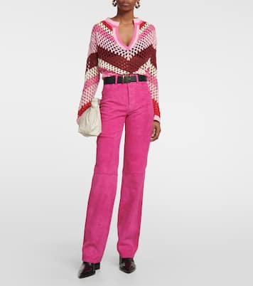 Hose Kasia aus Veloursleder | Dodo Bar Or