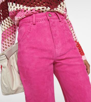 Hose Kasia aus Veloursleder | Dodo Bar Or