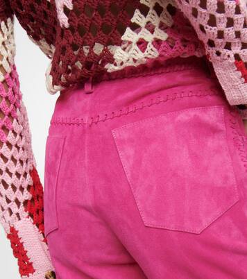 Hose Kasia aus Veloursleder | Dodo Bar Or