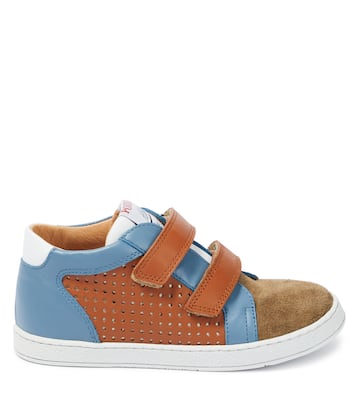 Mousse Dop leather sneakers | Pom d'Api