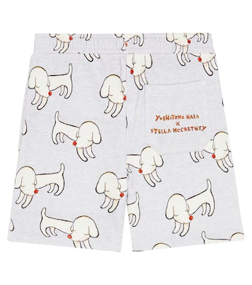 x Yoshitomo Nara – Short en coton | Stella McCartney Kids