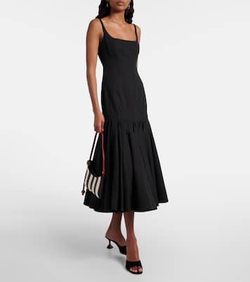 Lupita suede mules | Amina Muaddi