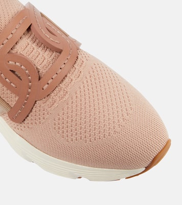 Sneakers Kate aus Strick mit Leder | Tod's