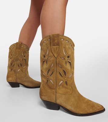 Duerto suede cowboy boots | Isabel Marant