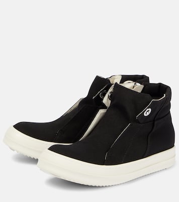 High-Top Sneakers Dunk aus Denim | Rick Owens