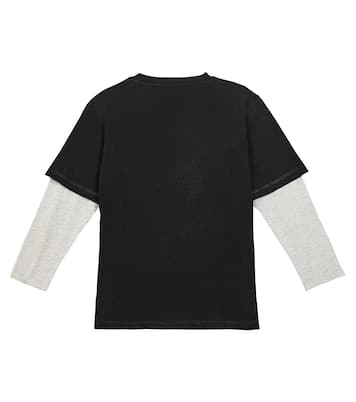 Longsleeve aus Baumwoll-Jersey | Versace Kids