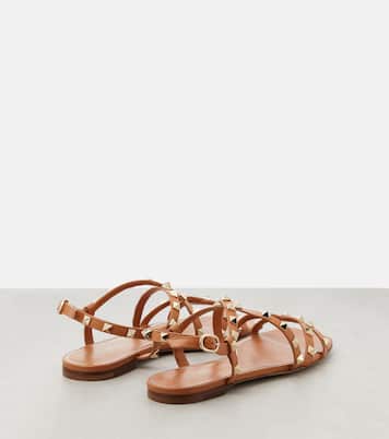 Sandalen Rockstud aus Leder | Valentino Garavani