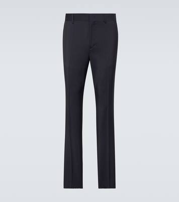 Wool and mohair straight pants | Valentino