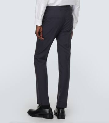 Wool and mohair straight pants | Valentino