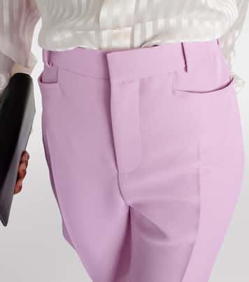 Schmale Hose aus einem Wollgemisch | Tom Ford