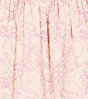 Gonna Annetta in cotone con stampa floreale | Louise Misha