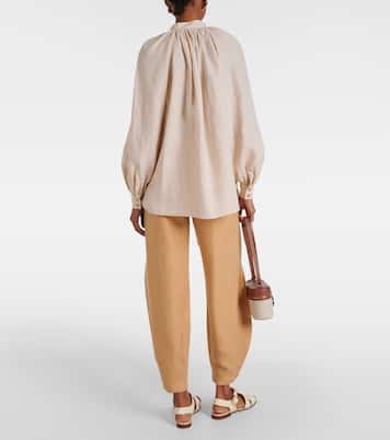 Bluse aus Leinen | Loro Piana