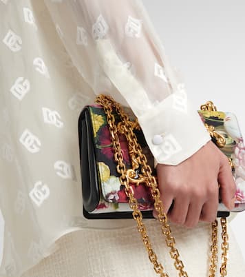 Hemd Burnout aus Seide | Dolce&Gabbana