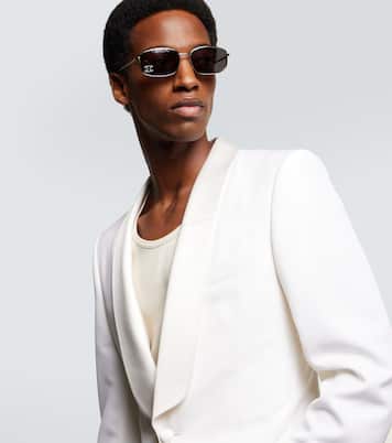 Triomphe Rhinestone 02 rectangular sunglasses | Celine Eyewear