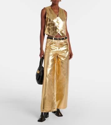 Mid-Rise Wide-Leg Jeans | Ganni