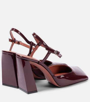 Pumps Charlotte 95 aus Lackleder | Amina Muaddi