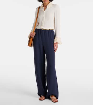 VLogo Signature canvas thong sandals | Valentino Garavani