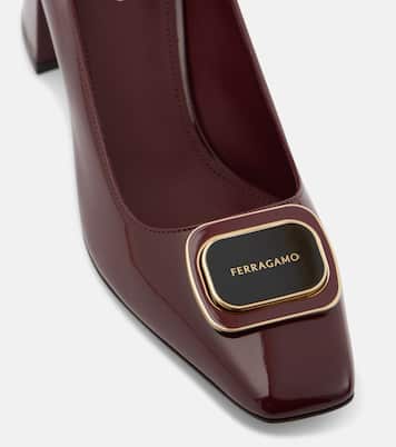Vella 60 patent leather pumps | Ferragamo