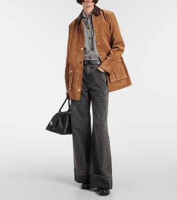 High-Rise Wide-Leg Jeans Taylor | Veronica Beard