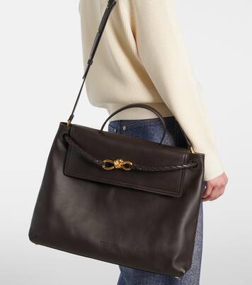 Ciao Ciao Knot Large leather tote bag | Bottega Veneta