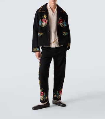 Veste Beaded Aquitaine en laine | Bode