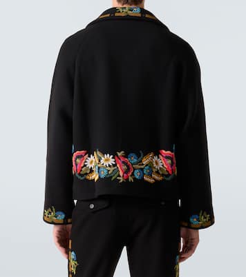 Veste Beaded Aquitaine en laine | Bode