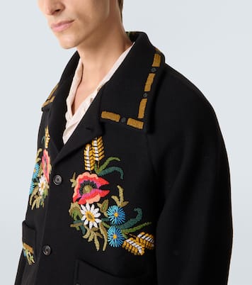 Veste Beaded Aquitaine en laine | Bode