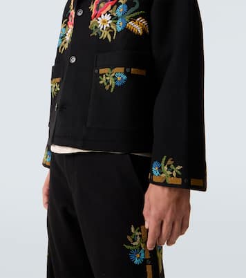 Veste Beaded Aquitaine en laine | Bode