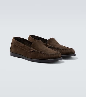 Loafers City aus Veloursleder | Saman Amel