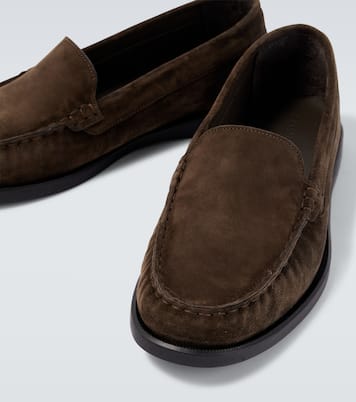 Loafers City aus Veloursleder | Saman Amel
