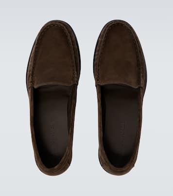 Loafers City aus Veloursleder | Saman Amel
