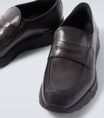 Venezia leather sneakers | Berluti