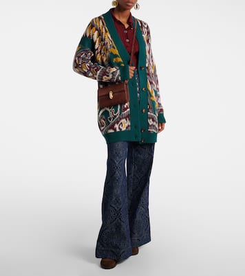 Schultertasche Symmetry Mini aus Veloursleder  | Savette