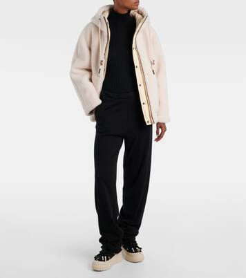 Daunenjacke Yusha aus Teddyfleece | Moncler Grenoble