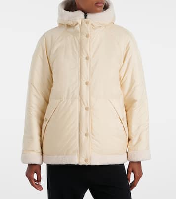 Daunenjacke Yusha aus Teddyfleece | Moncler Grenoble