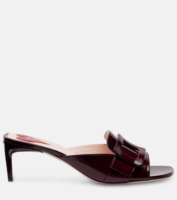 Viv' Canard 55 leather mules | Roger Vivier