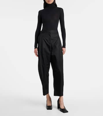 Escarpins Square en cuir | Alaïa