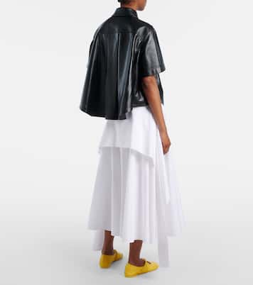 Anagram leather bowling shirt | Loewe