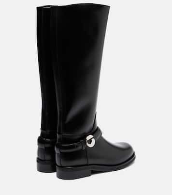 Cavalier leather knee-high boots | Coperni