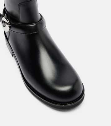Cavalier leather knee-high boots | Coperni