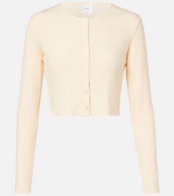 Cropped-Cardigan Lauren aus Jersey | Leset