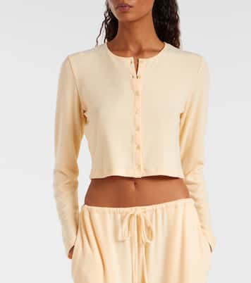 Cropped-Cardigan Lauren aus Jersey | Leset