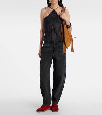 Baskets Beth en daim à logo | Isabel Marant