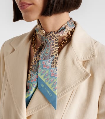 Paisley silk scarf | Etro