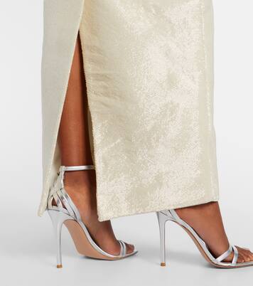 Selene embellished bustier gown | Clio Peppiatt