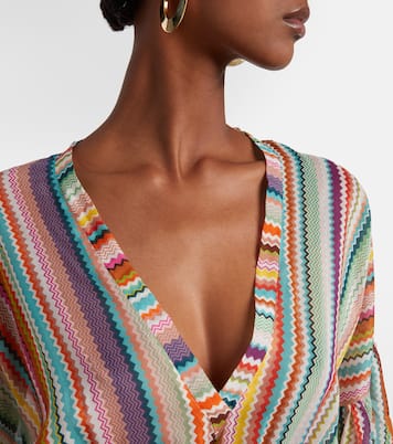 Zigzag maxi dress | Missoni