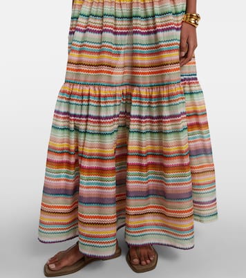 Zigzag maxi dress | Missoni