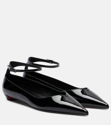 Erozeena patent leather ballet flats | Christian Louboutin